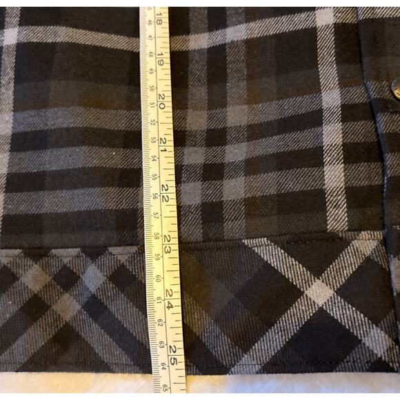 NWT Scotch & Soda Mens Medium Sherpa-Lined Plaid Jacket Double Chest Pocket - Picture 11 of 15